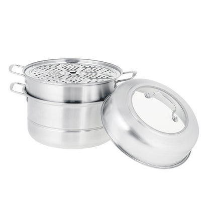 Three-layer Multi-function Steamer Stainless Steel