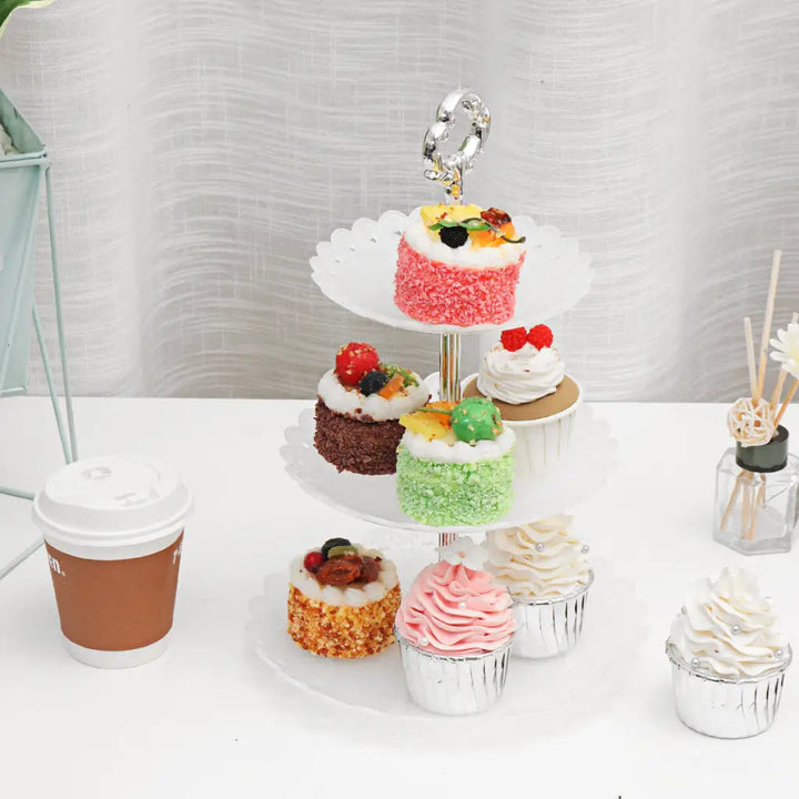 Tier Cupcake Stand - Dessert Plate Display For Weddings