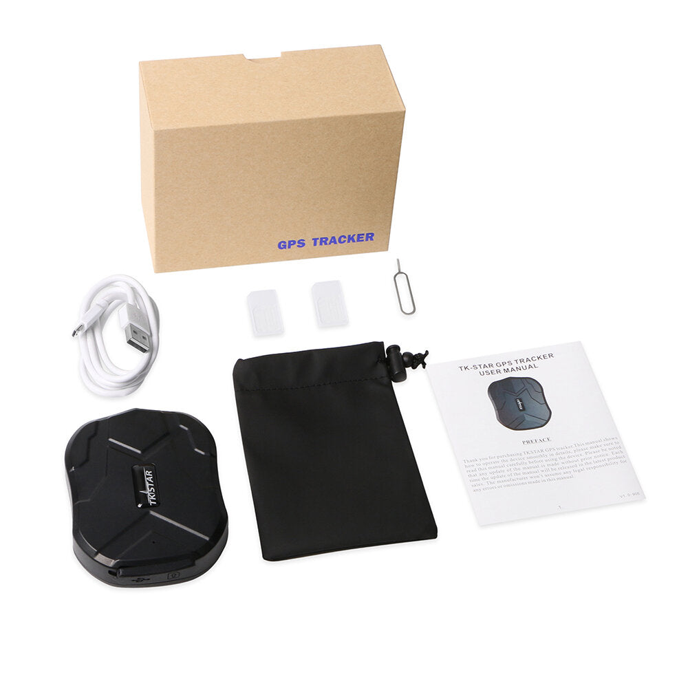 Tkstar Tk905 Gps Tracker 5000mah 90 Days Standby 2g Vehicle