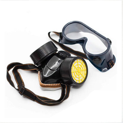 Tpr Double Gas Valvee Tank Mask Chemical Spray Paint