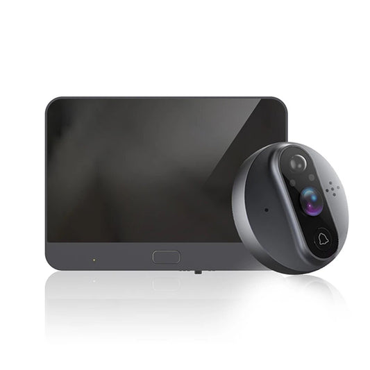 Tuya 4.3 Inch Hd Smart Wifi Video Doorbell Pir Detection 160