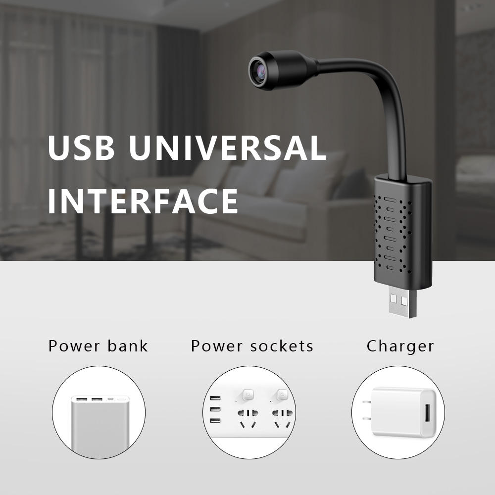 U21 Hd Smart Mini Wifi Usb Camera Ai Human Detection
