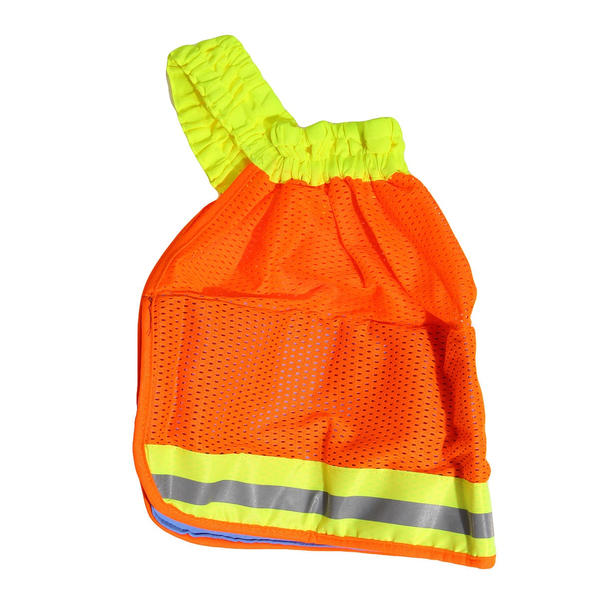 Universal Size Pva Work Hat Neck Shield Sun Shade Stripe