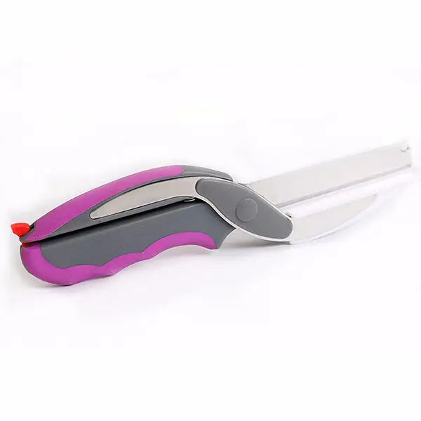 Vegetable Food Scissor And Cutting Board Stainless Cutter