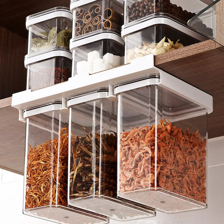 Wall-mounted Grain Container With Lid