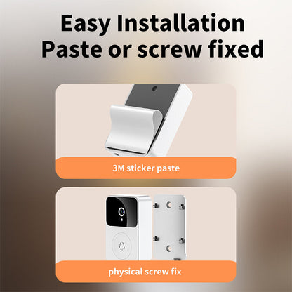 Wireless Video Doorbell Smart Camera 2.4g Wifi Hd Call