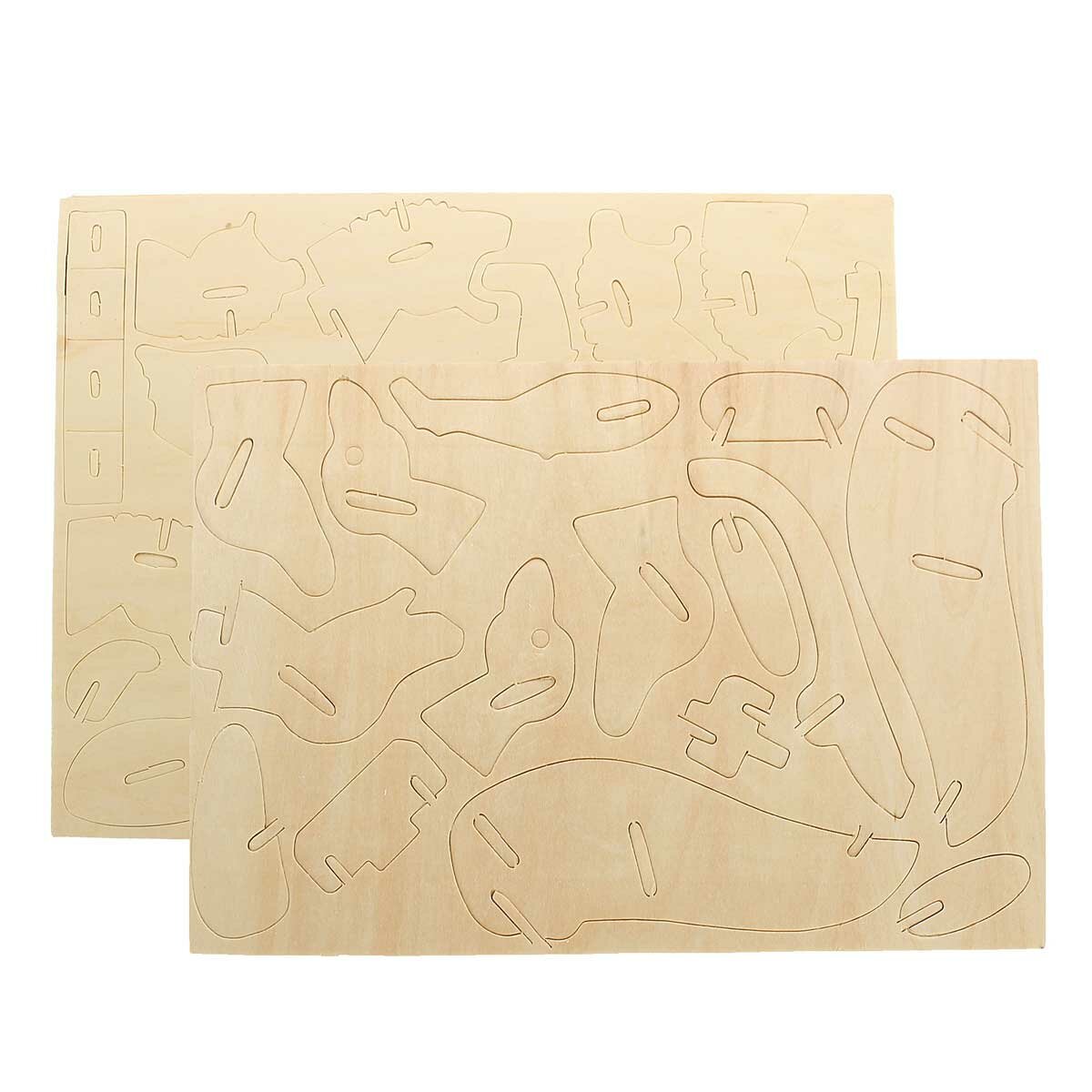 Wooden 3d Puzzle Jigsaw Dragon Snake Animal Shaped Puzzles
