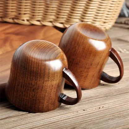 Wooden Big Belly Cup - Natural Handmade Drinkware