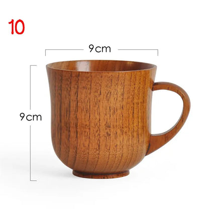 Wooden Big Belly Cup - Natural Handmade Drinkware