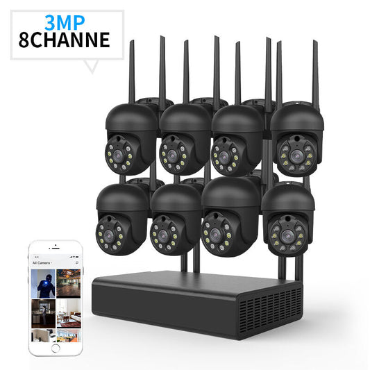 Xiaovv 8ch 3mp Security Camera System Surveillance H.265+