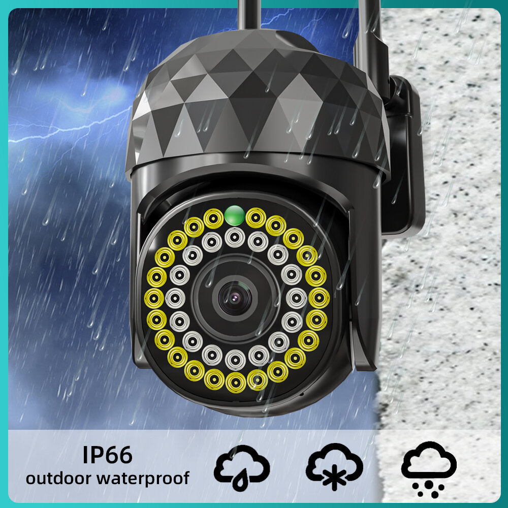 Xiaovv V380pro Hd 2mp Wifi Ip Camera Waterproof Infrared