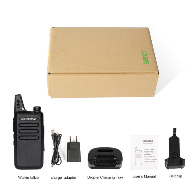 Zastone Zt-x6 Uhf 400-470mhz 16ch Walkie Talkie Portable