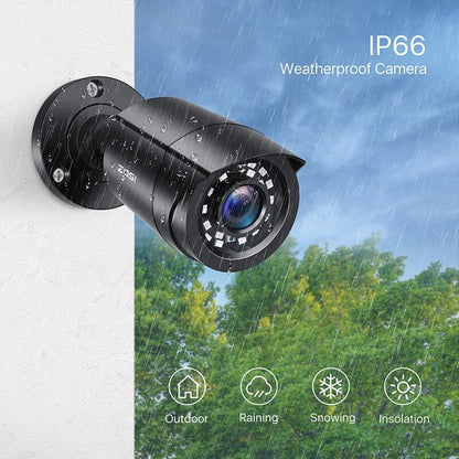 Zosi Zg1062c 2mp 1080p Hd 4-in-1 Cctv Security Camera 24 Ir