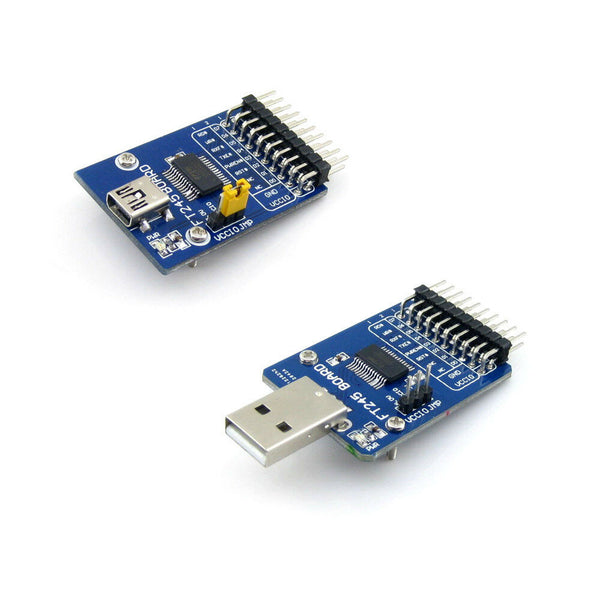 Waveshare FT245 FT245RL USB to FIFO Module Communication Development Board Mini/Type-A Interface