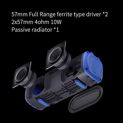 Original Xiaomi Mi Portable bluetooth Speaker 16W HiFi Bass TWS Wireless Soundbar IPX7 Waterproof Outdoor Speaker