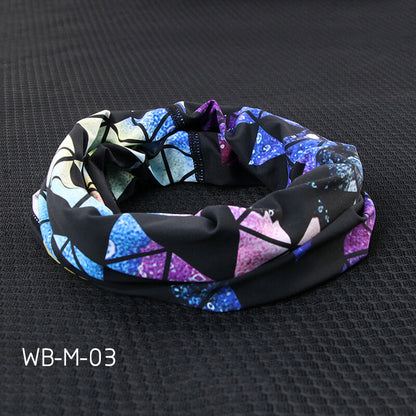 3D Print Ear Covering Face Mask Dustproof Riding Scarf Ice Silk  Fishing Sunproof Breathable