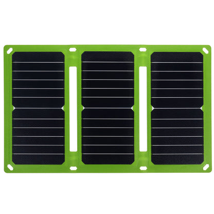 21W/28W High Efficiency Conversion Portable Solar Folding Bag Charger for Hiking Camping Mobile Phones