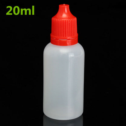 5-100ml Empty Plastic Dropper Bottles