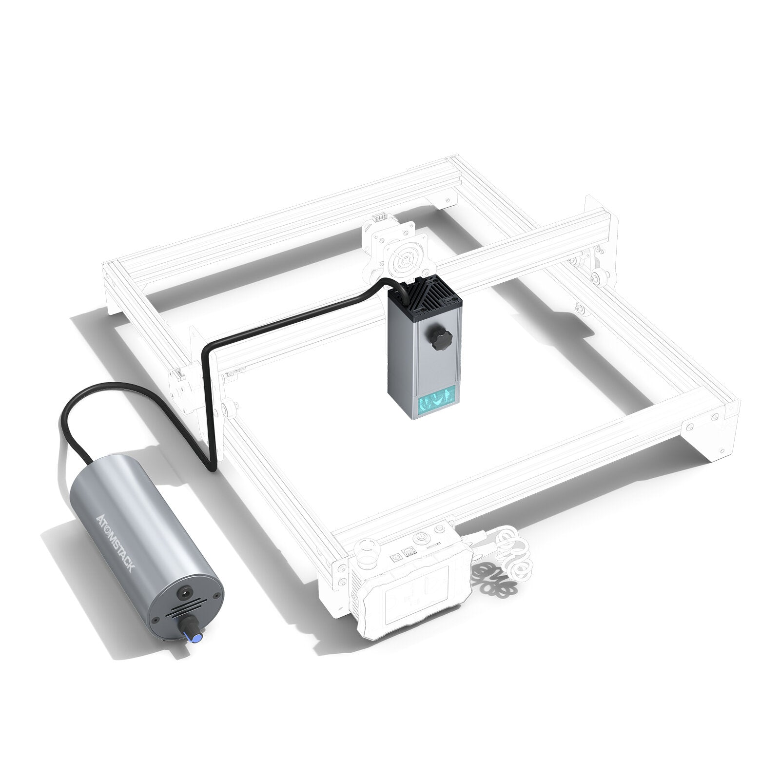 Atomstack M100 20W Quad Laser Module With Air Assist System