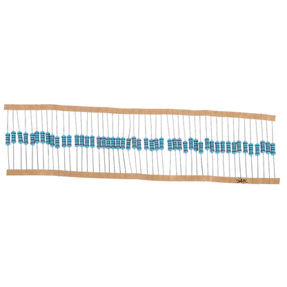 50pcs 1W 24KR Metal Film Resistor 1% 24K ohm Resistance