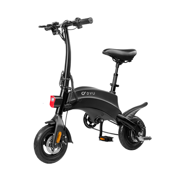 [US Direct] DYU S2 36V 250W 10AH 10inch Electric Bicycle 25KM/H Top Speed 40KM Mileage 120KG Payload Electric Bike