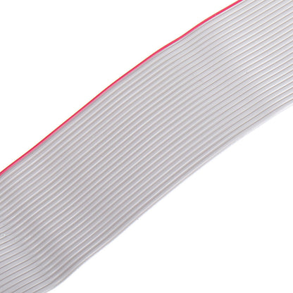 2.54mm FC-24P IDC Flat Gray Cable LED Screen Connected to JTAG Download Cable