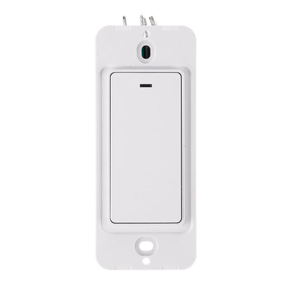 AC100-120V White 120 Keys Mechanical Wifi Smart Switch Smart Speaker Voice Control Support Alexa