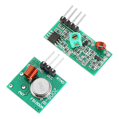 3pcs 433Mhz RF Decoder Transmitter With Receiver Module Kit For ARM MCU Wireless