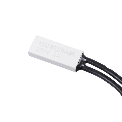 Normal Open KSD9700 250V 5A 50 55 60 90 130 Plastic Thermostatic Temperature Sensor Switch NO