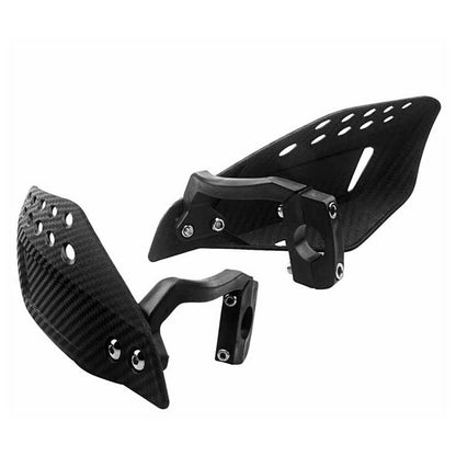 7/8 "22mm 7 Color Universal Motorcycle Double-sided Carbon Fiber Anti-fall Hand Guards Protect The Brake Lever Windshield Handle Device