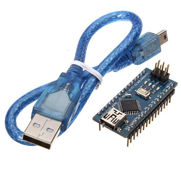 Geekcreit ATmega328P Nano V3 Module Improved Version With USB Cable Development Board Geekcreit for Arduino - products that work with official Arduino boards