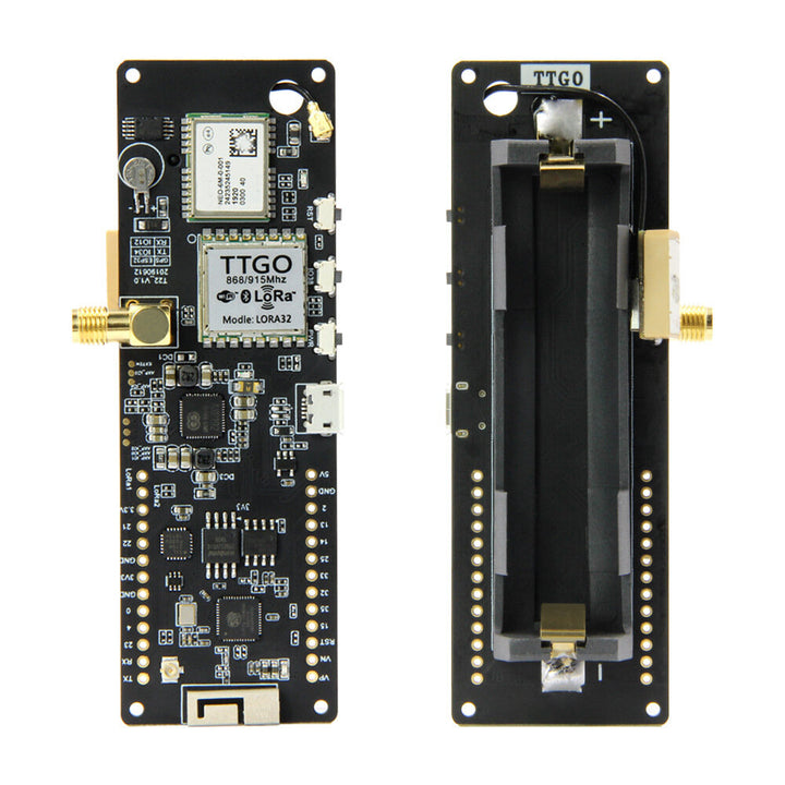 LILYGO TTGO T-Beam v1.1 ESP32 LoRa 433/868/915Mhz WiFi GPS NEO-6M 18650 WiFi bluetooth Board Module