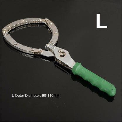 Car Truck Motorcycle Oil Filter Wrench Removal Spanner Tool Adjustable Diameter