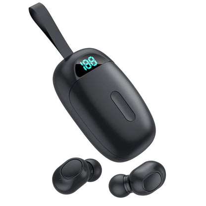 Bakeey JS25 TWS bluetooth 5.0 Wireless Earphones Earbuds Stereo In-ear HIFI Headsets with LED Display Mic Touch Key