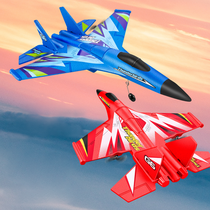 4DRC G6 2.4GHz 2CH 260mm Wingspan EPP RC Airplane Glider Fighter RTF With LED Light for Beginner