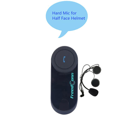 FreedConn Original T-COM VB Motorcycle BT bluetooth Helmet Intercom Multi Riders Interphone Headset with FM Radio Soft/Hard Mic