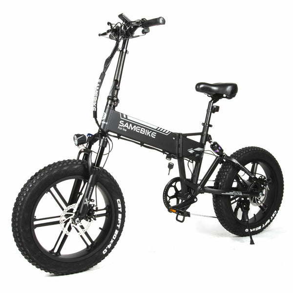 [USA Direct] SAMEBIKE XWLX09 10Ah 48V 500W 20 Inches Moped Electric Bike Smart Folding Bike 80-90km Mileage Max Load 150-180kg