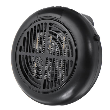 900W Mini Portable Electric Heater Fan Wall Outlet Warm Air Blower Heater for Home Office