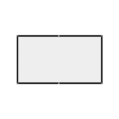 60/100/120/150 inch 16:9 Foldable Portable Projector Screen Cloth Meeting Presentation Home Theater Projection Screen