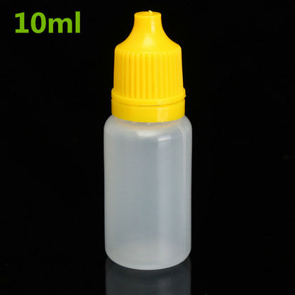 5-100ml Empty Plastic Dropper Bottles