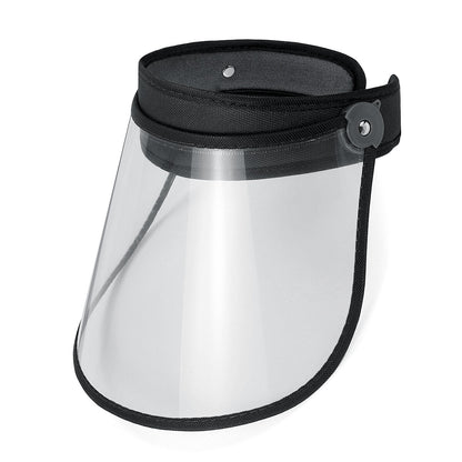Motorcycle Racing Full Face Covering Protective Cap Top Hat Shield Anti Visor Anti-fog Dust Clear