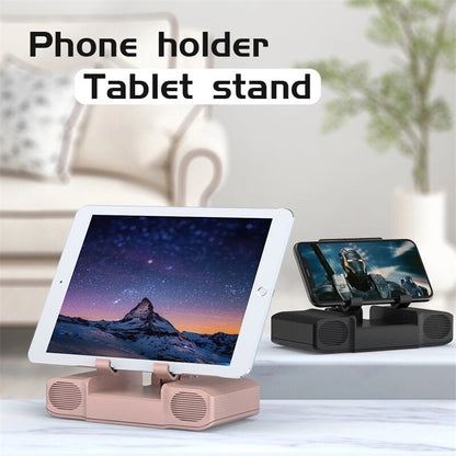 Bakeey 3-in-1 Wireless bluetooth Speaker 10000mAh Long Battery Life Power Bank Phone Holder Dual Bass HIFI Stereo TF Card AUX-In Soundbar Home Theatre with Mic