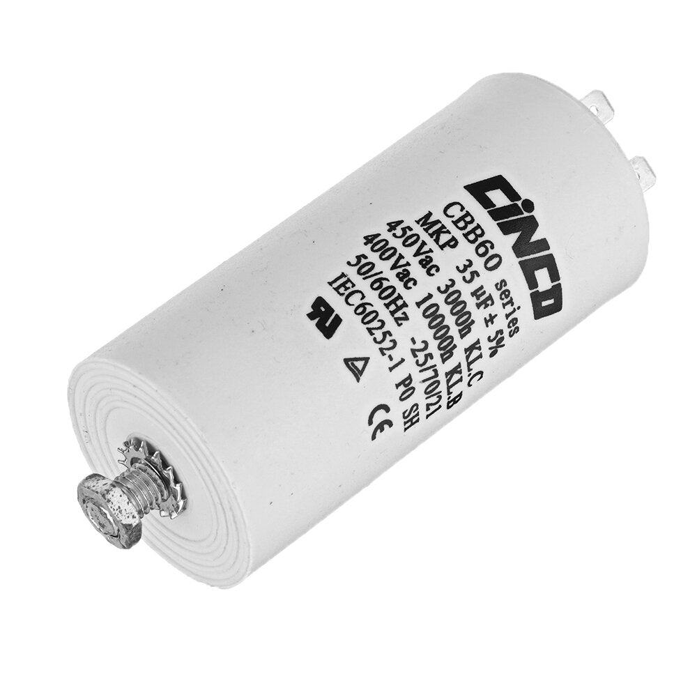CBB60 35UF 450V Water Pump AC Motor Running Capacitor