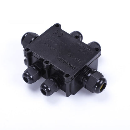 Deenlai 2P/3P/4P Small Plastic PC  IP68 Waterproof Electrical Junction Box 713 with Terminal
