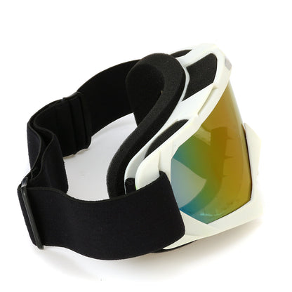 Motorcycle Anti fog Ski Goggles Snowboard Glasses Colorful Lens