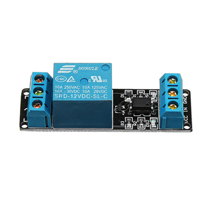 250A 10A DC12V 1CH Channel Relay Module Low Level Active For Home Smart PLC