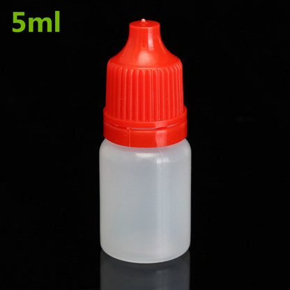 5-100ml Empty Plastic Dropper Bottles