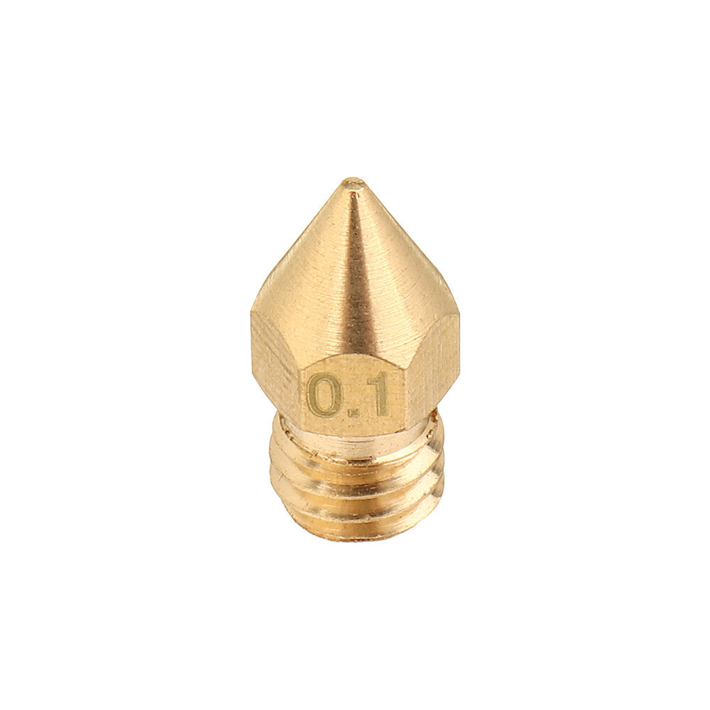 5PCS 1.75mm/0.1mm Copper Thread Extruder Nozzle For 3D Printer