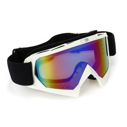 Motorcycle Anti fog Ski Goggles Snowboard Glasses Colorful Lens