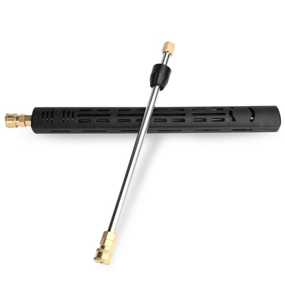 MATCC Pressure Washer Guun 4000PSI High Power Washer Guun with Replacement Extension Wand 1/4'' Quick Connect, M22-14/15 and 3/8'' Fitting Adapters, 5 Pressure Washer Nozzle Tips, 40 Inch